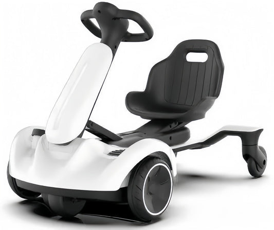 Foldable Kids Electric Go-Kart with Parent Remote - No Assembly Required, Outdoor Ride-On Car with Safety Belt & Charger for Ages 3-8