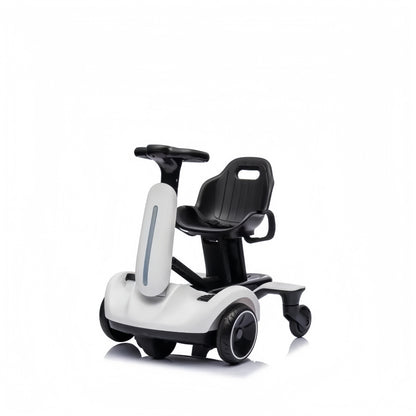 Foldable Kids Electric Go-Kart with Parent Remote - No Assembly Required, Outdoor Ride-On Car with Safety Belt & Charger for Ages 3-8