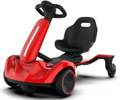 Foldable Kids Electric Go-Kart with Parent Remote - No Assembly Required, Outdoor Ride-On Car with Safety Belt & Charger for Ages 3-8