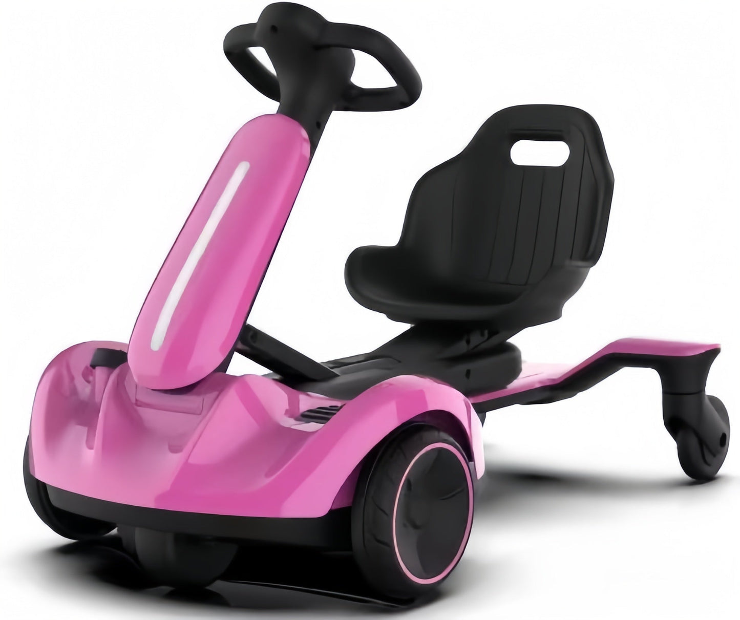 Foldable Kids Electric Go-Kart with Parent Remote - No Assembly Required, Outdoor Ride-On Car with Safety Belt & Charger for Ages 3-8